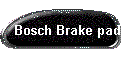 Bosch Brake pads